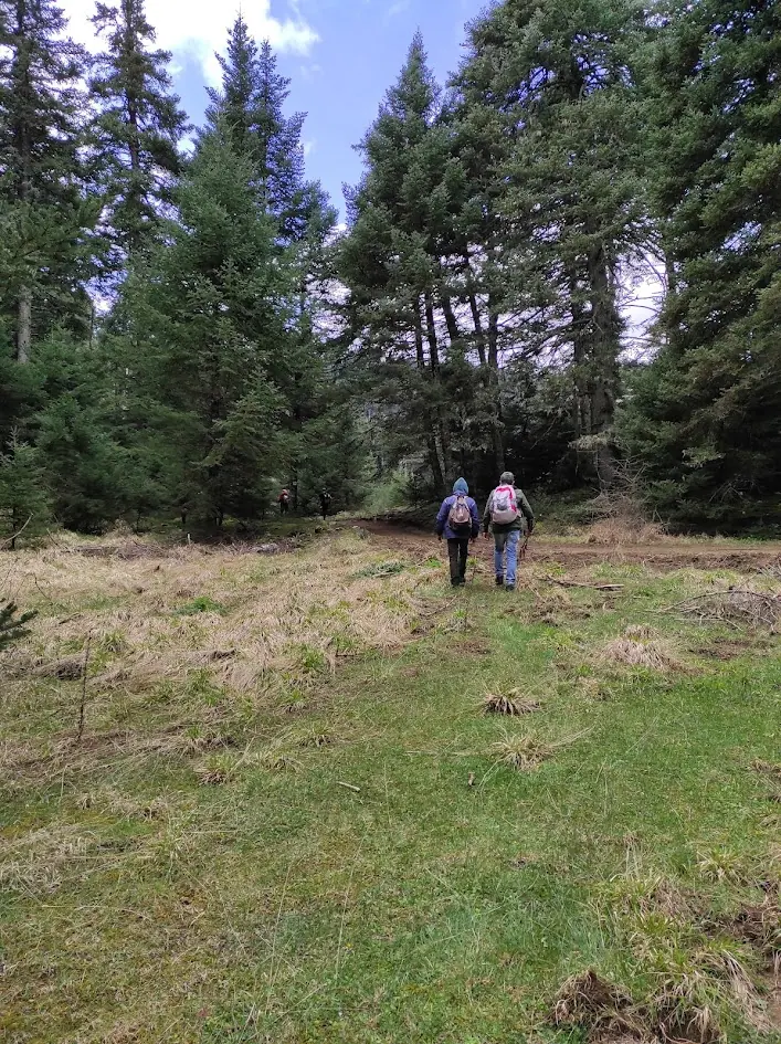 Hiking in Mylaon River next to Vytina