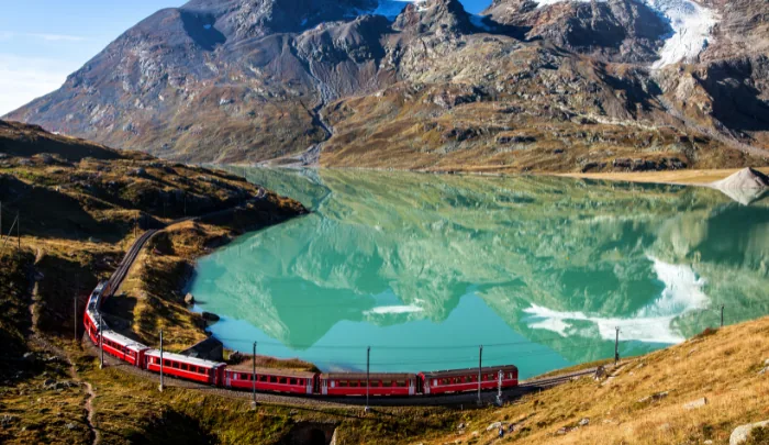 PANORAMA OF SWITZERLAND-ALPINE TRAIN 6 DAY AIR TRIP