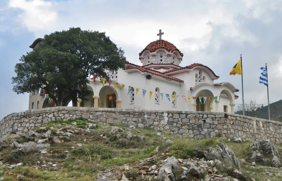 Inauguration of the Holy Church of Agioi Anargyroi Vlacherna