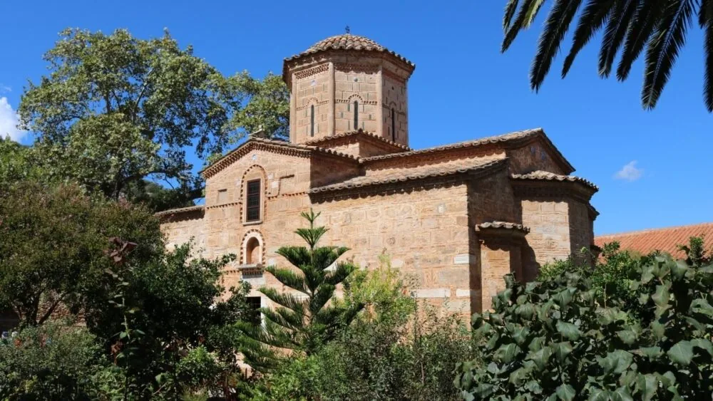 Palm Sunday at the Holy Monastery of the Transfiguration of the Saviour Loukou