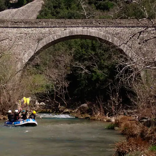 Rafting in Lousios
