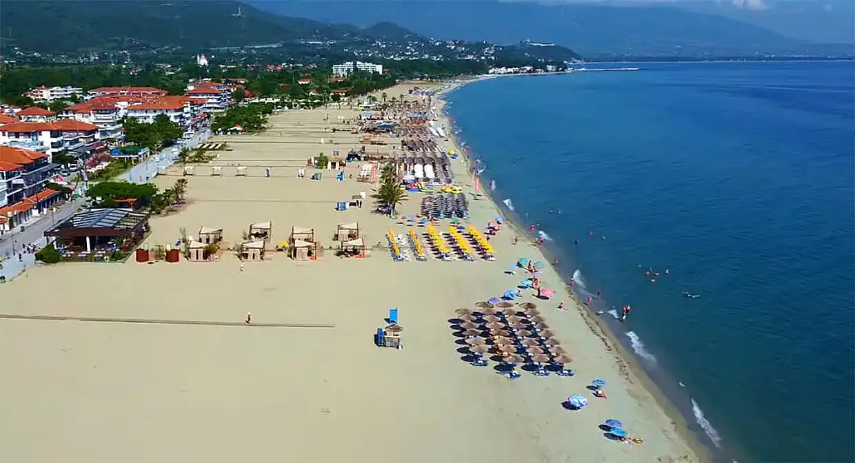 Katerini beach – Veria – Holy Monastery of Panagia Soumela – Volos