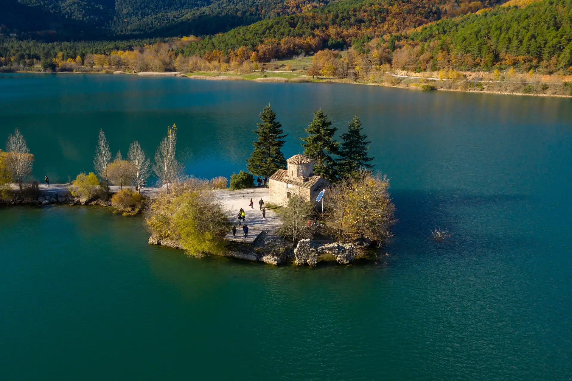 May Day in Stymfalia – Lake Doxa – Holy Monastery of Saint George